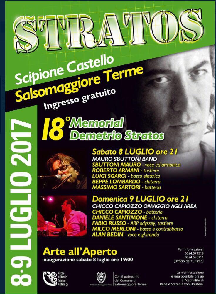 Hommage à Area. Alan Bedin, 18°Memorial Demetrio Stratos.